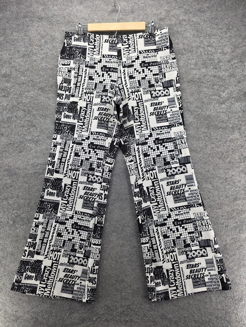 Urban Outfitters Pants Womens L Black Dress Pants Pull On Stretch 33 In